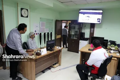 بازدید مدیرعامل جمعیت هلال‌احمر خراسان رضوی از موسسه فرهنگی شهرآرا