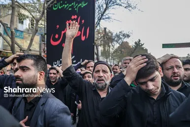 گزارش تصویری | دسته عزای علوی در مشهد