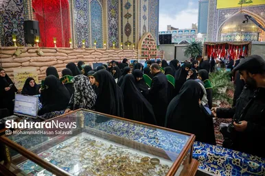گزارش تصویری | پویش«لبنان در پناه امام رئوف» در صحن قدس حرم مطهر رضوی