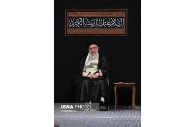 مراسم عزاداری دانشجویان به‌مناسبت اربعین حسینی علیه‌السلام در حضور رهبر انقلاب