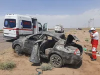 ۴ کشته و مجروح در واژگونی خودرو سواری در محور سبزوار به نیشابور (۲۳ مرداد ۱۴۰۵)