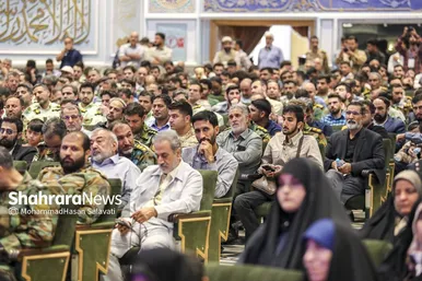 گزارش تصویری | بزرگداشت سپهبد شهید محمد پاکپور در حرم مطهر رضوی