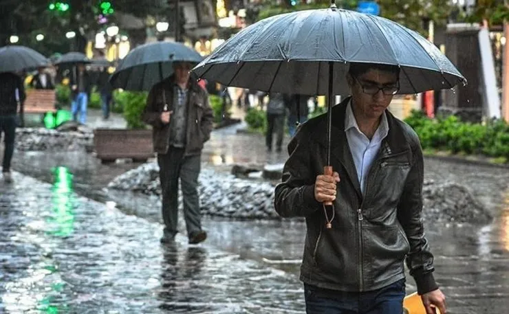 بارش‌ های رگباری در ۱۰ شهرستان خراسان رضوی