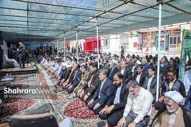 گزارش تصویری | آیین نواخته شدن زنگ نماز اول مهر