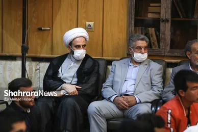 آیین احیای کرسی‌های تلاوت قرآن کریم در مسجد کرامت مشهد