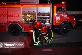 انفجار شدید یک ساختمان مسکونی در بلوار فاطمیه مشهد + فیلم