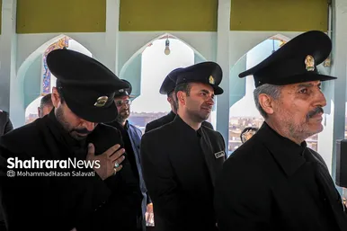 عکس‌هایی از آیین سنتی«صلا» همزمان با اولین روز ماه محرم در حرم مطهر رضوی