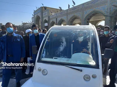 تشییع پیکر علامه محمدرضا حکیمی در مشهد