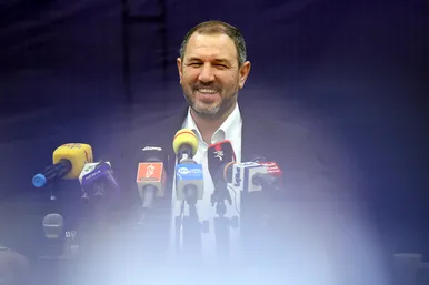 نشست خبری موسی الرضا حاجی بگلو سخنگوی شورای اسلامی شهر مشهد