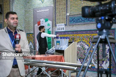 آخرین ساعات انتخابات ریاست جمهوری در حرم مطهر رضوی