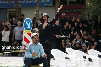 آیین تعزیه خوانی و خیمه سوزان عاشورا در محله دندانپزشکان مشهد