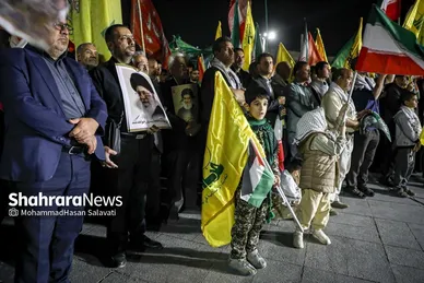 گزارش تصویری | بزرگداشت اولین سالگرد شهادت سیدالشهدای مقاومت، شهید سید حسن نصرالله در مشهد