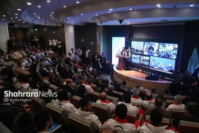 گزارش تصویری | مانور بزرگ خدمت به زائران نوروز ۱۴۰۴ در مشهد