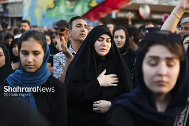 گزارش تصویری | مراسم خیمه سوزان عصر عاشورا در مشهد (۱۵ تیر ۱۴۰۴)
