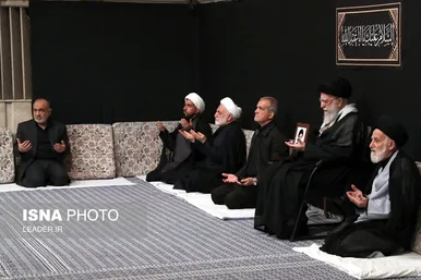 اولین شب مراسم عزاداری حضرت اباعبدالله‌الحسین(ع) در حسینیه امام‌خمینی(ره)