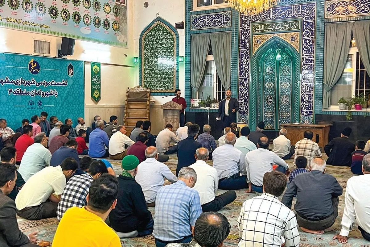 محله گاز مشهد در  مسیر آبادانی
