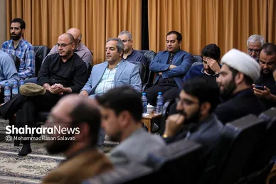 دیدار خبرنگاران و اصحاب رسانه با آیت الله علم الهدی به مناسبت روز خبرنگار