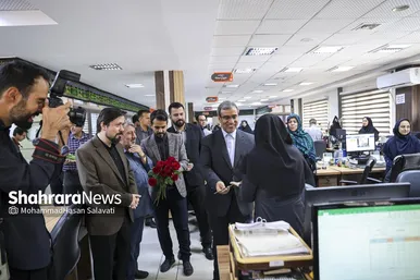 گزارش تصویری | بازدید مدیران استانی و شهری از موسسه فرهنگی شهرآرا به مناسبت روز خبرنگار - ۱