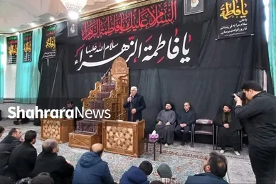 اجتماع هیئت‌های مذهبی مهاجران افغانستانی مقیم مشهد در روز شهادت حضرت زهرا(س)
