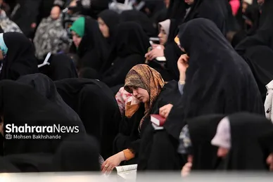 مراسم مناجات شب‌های ماه مبارک رمضان در حرم مطهر رضوی