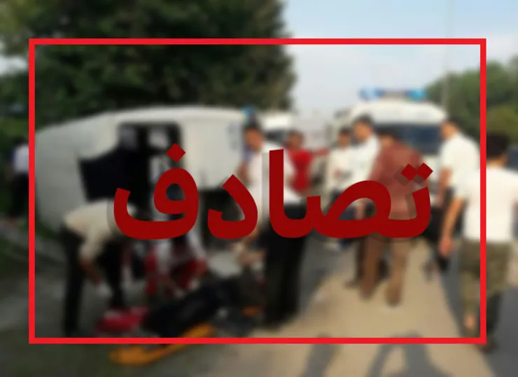 تصادف سرویس مدرسه با کامیون، یک کشته و ۱۱ مصدوم