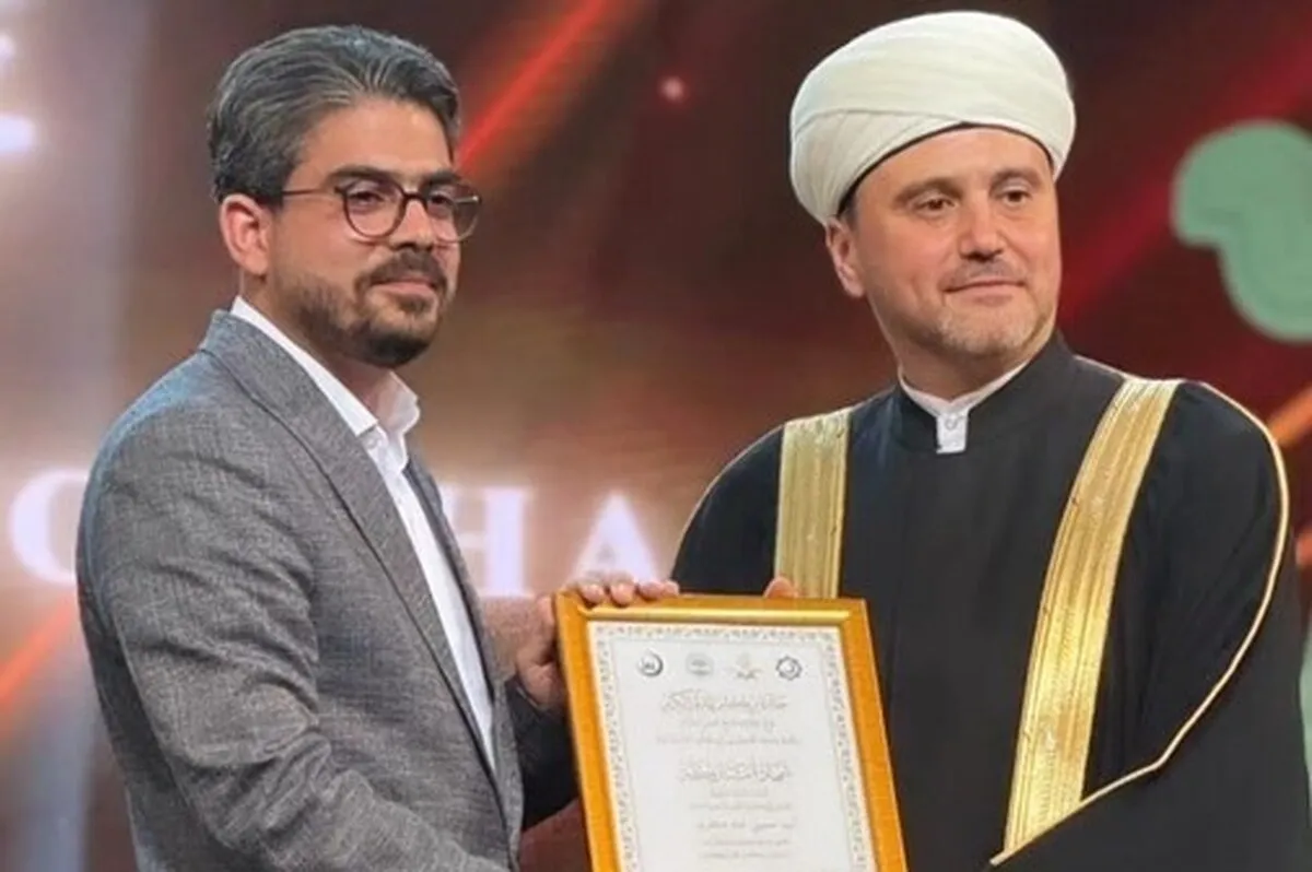 حسینی‌نژاد، قاری مشهدی، نفر سوم مسابقات قرآن روسیه شد