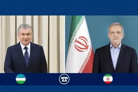 پزشکیان در گفت‌وگو با میرضیایف: روابط ایران و ازبکستان را تعمیق می‌بخشیم