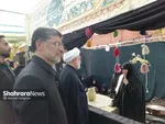 بازدید رئیس قوه‌قضائیه از موکب‌های خدمت‌رسان به زائران پیاده امام‌رضا(ع) در مشهد + فیلم و عکس