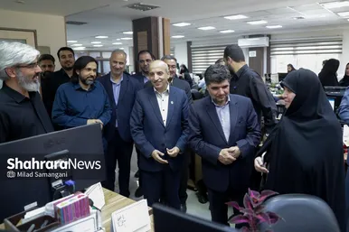 گزارش تصویری | بازدید مدیران استانی و شهری از روزنامه شهرآرا به مناسبت روز خبرنگار