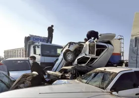 علت باز نشدن ایربگ خودرو&zwnj;های حادثه بهبهان - اهواز چه بود؟