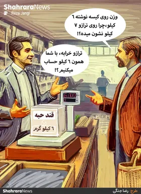 کارتون | کم&zwnj;فروشی ۱۸.۹ درصدی واحد&zwnj;های تولیدی خراسان رضوی