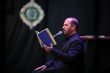 مراسم احیاء شب ۲۱ ماه رمضان و وداع با پیکر شهید گمنام در شهرک شهید رجایی