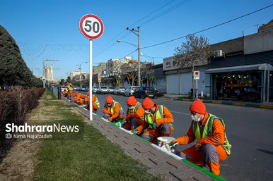 شهر تکانی در مشهدالرضا