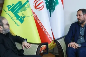 رئیس شورای عالی استان&zwnj;ها با نماینده حزب&zwnj;الله در ایران دیدار کرد