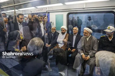 آغاز عملیات تست نهایی مسیر و ایستگاه‌های فاز یک خط سه مترو مشهد