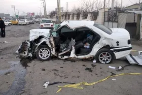 ویدئو| راننده از دل این تصادف وحشتناک، سالم بیرون درآمد!