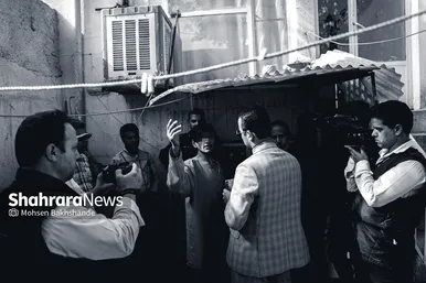 گزارش تصویری | بازسازی صحنه قتل در خیابان نامجو مشهد