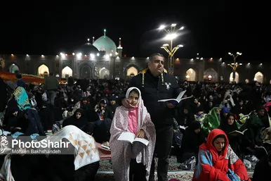 عکس| مراسم احیاء شب نوزدهم ماه رمضان در حرم مطهر رضوی (۱۱ فروردین ۱۴۰۳)