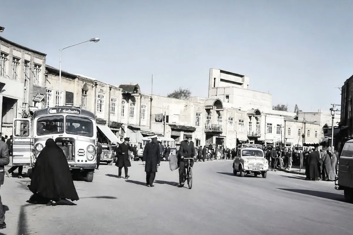 قدیمی ترین ایستگاه اتوبوس مشهد
