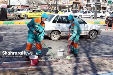 شستشوی معابر مشهد