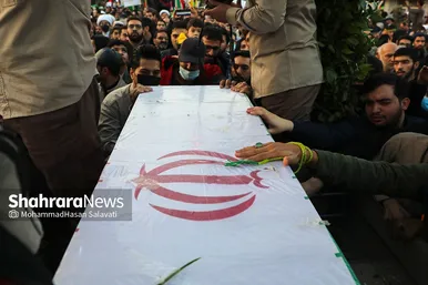 تشییع با شکوه ۳ شهید مدافع امنیت در مشهد