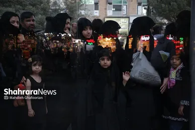 پیاده‌روی جاماندگان اربعین حسینی در مشهد