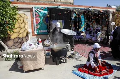 گزارش تصویری | جشن گل‌های محمدی روستای فرخد خراسان رضوی