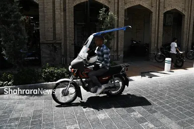 گزارش تصویری |  موج هوای گرم در مشهد