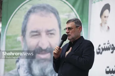 گزارش تصویری | سومین روز بزرگداشت شهید مدافع امنیت «فرج الله شوشتری» در بهشت‌رضا(ع) مشهد