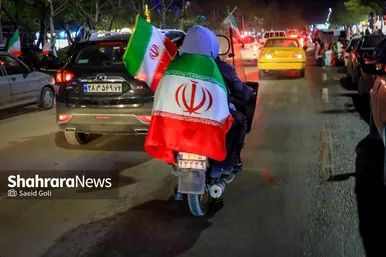 گزارش تصویری | سی‌وهفتمین شب شکوه حضور مردم در خیابان‌های مشهد