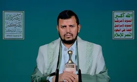 دعوت الحوثی برای تظاهرات میلیونی در همبستگی با ایران و فلسطین