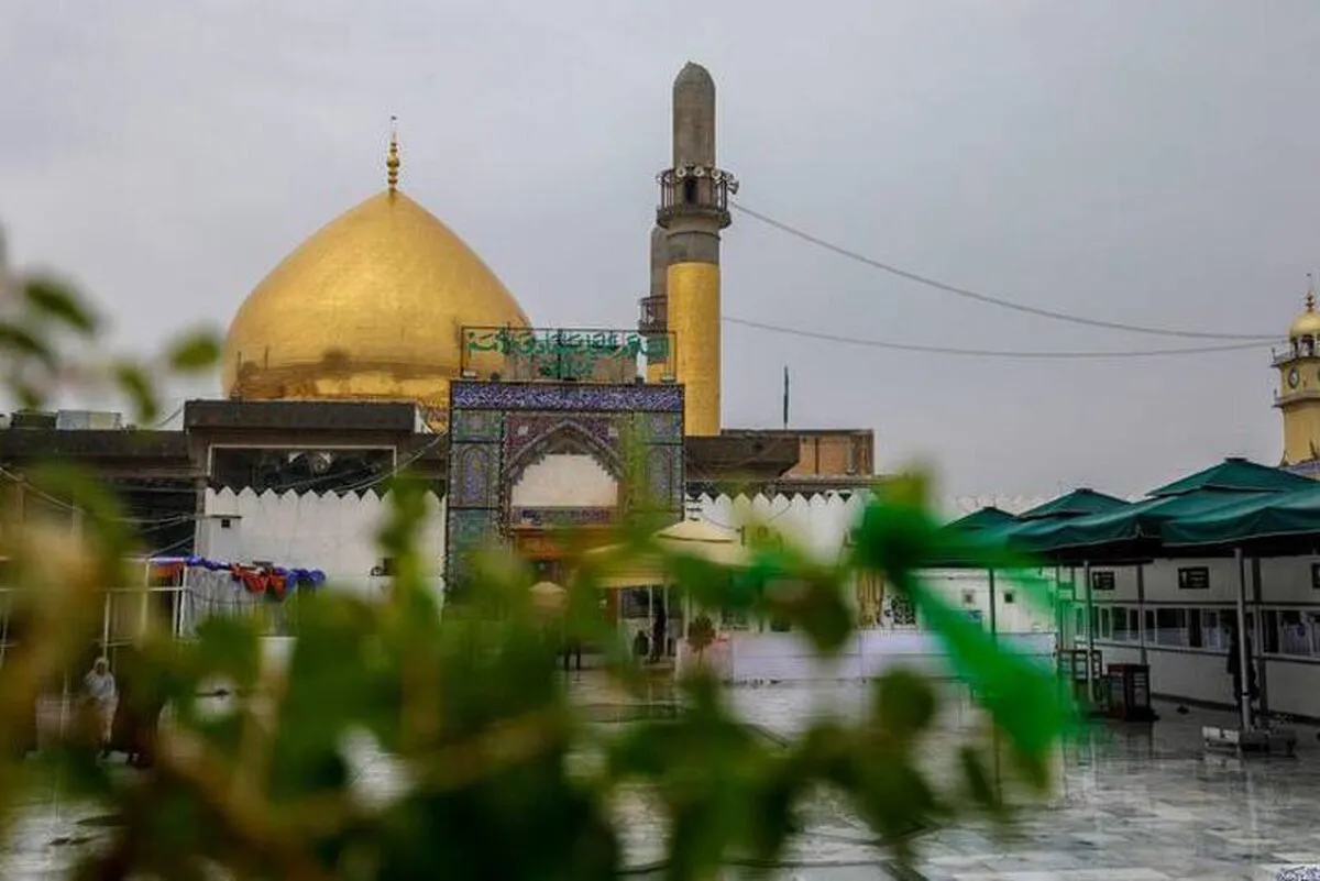 ویدئو| بارش تگرگ در کاظمین