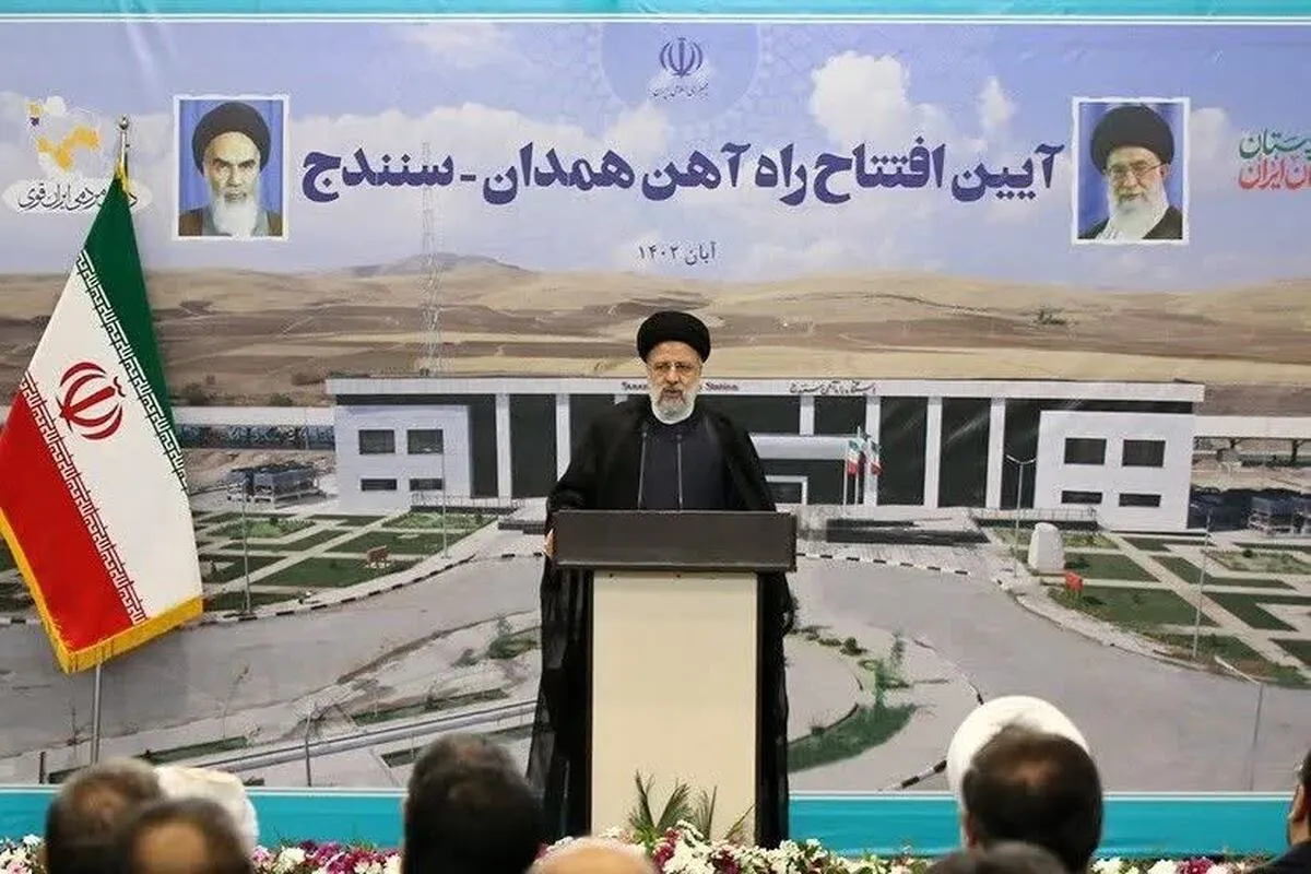 رئیس جمهور: راه‌آهن سنندج قرار است تا عراق امتداد پیدا کند