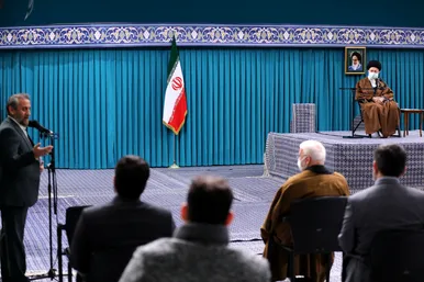 دیدار مداحان اهل‌بیت (علیهم السلام) با رهبر معظم انقلاب